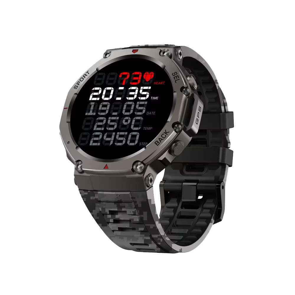 Apex Pro – (5ATM) Rugged GPS Outdoor Adventure Smartwatch