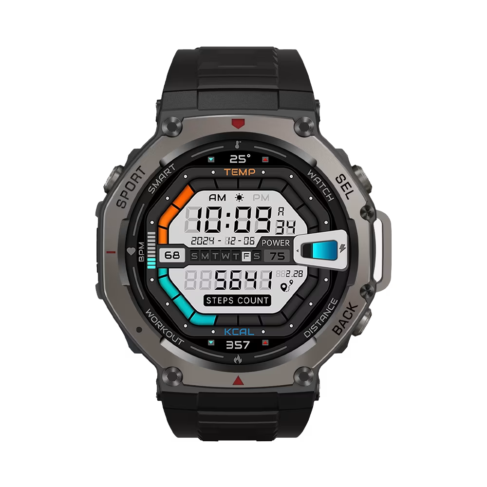 Apex Pro – (5ATM) Rugged GPS Outdoor Adventure Smartwatch